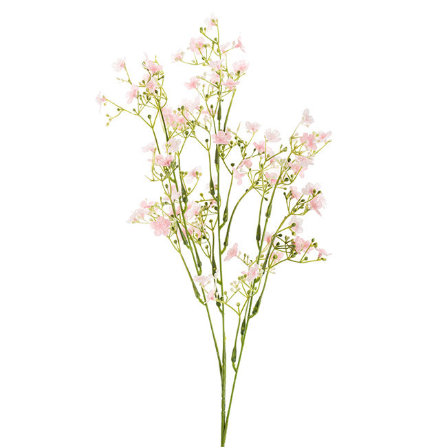 Gypsophila Baby's Breath Flower Spray Soft Pink (69cmH)