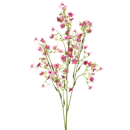 Gypsophila Baby's Breath Flower Spray Fuchsia (69cmH)