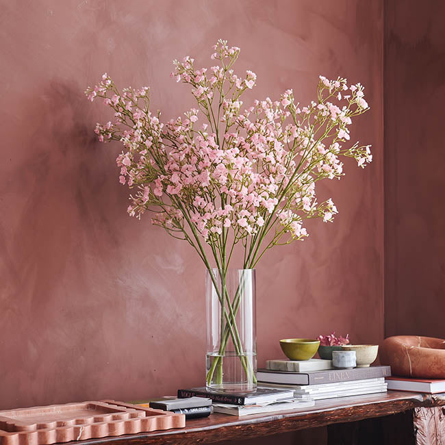 Blooming Baby's Breath Spray Soft Ombre Pink (60cmH)
