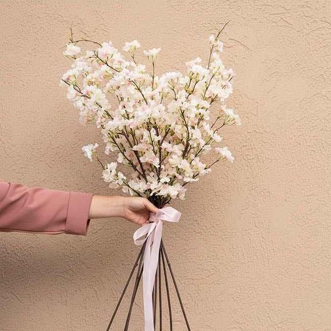 Cherry Blossom Spray Light Pink (100cmH)
