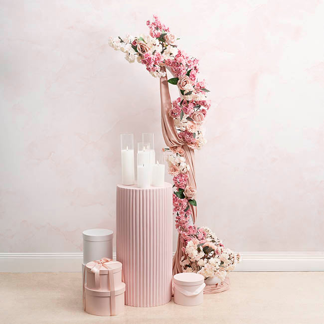 Cherry Blossom Branch Spray Dusty Pink (103cmH)