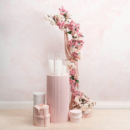 Cherry Blossom Branch Spray Dusty Pink (103cmH)