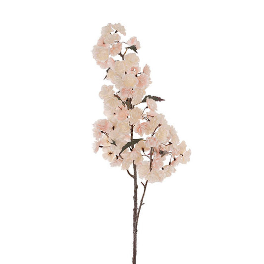 Cherry Blossom Branch Spray White (103cmH)