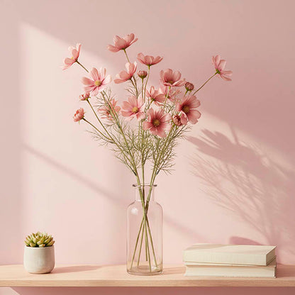 Cosmos Spray Soft Pink (62cmH)