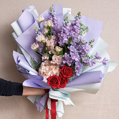 Cosmos Spray Soft Purple (62cmH)