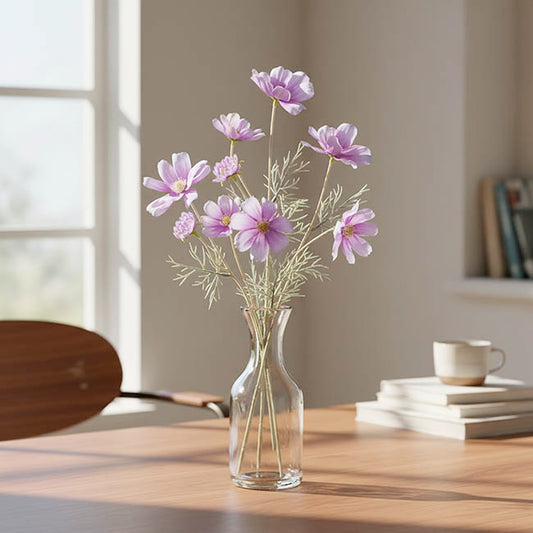 Queen Cosmos Stem Purple (12cmDx56cmH)