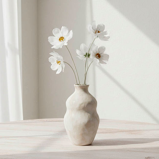 Queen Cosmos Stem White (12cmDx56cmH)