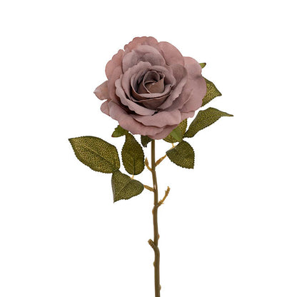 Event Velvet Rose Short Stem Dusty Purple (11cmDx35cmH)