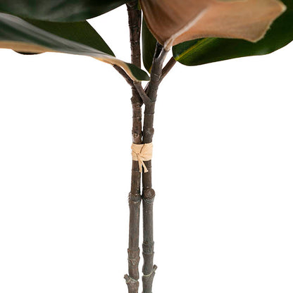 Real Touch Magnolia 2 Stem Bunch White (60cmH)