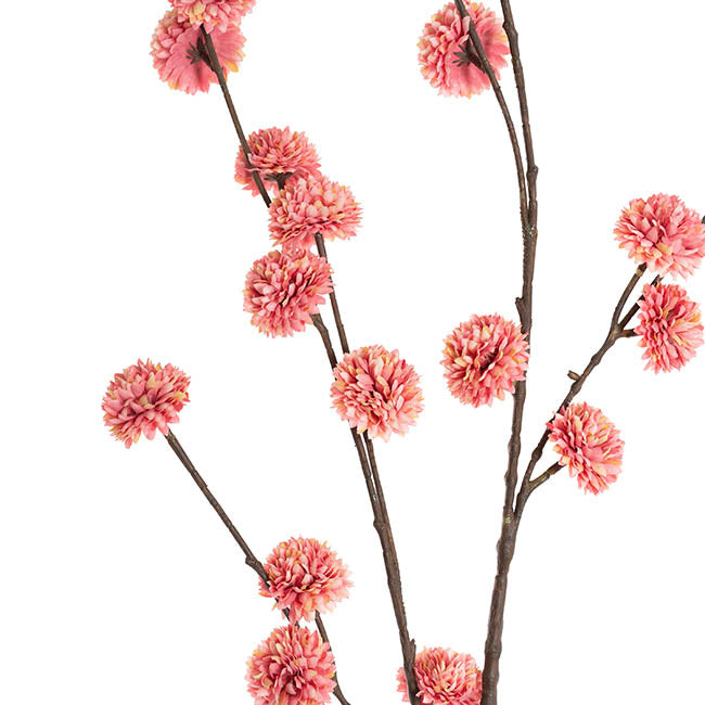 Chrysanthemum Pom Pom Spray Soft Pink (4cmDx110cmH)