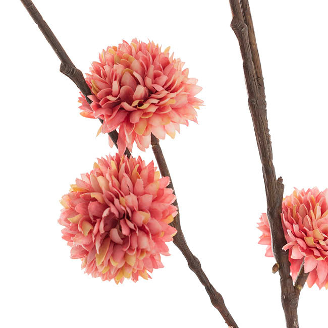 Chrysanthemum Pom Pom Spray Soft Pink (4cmDx110cmH)