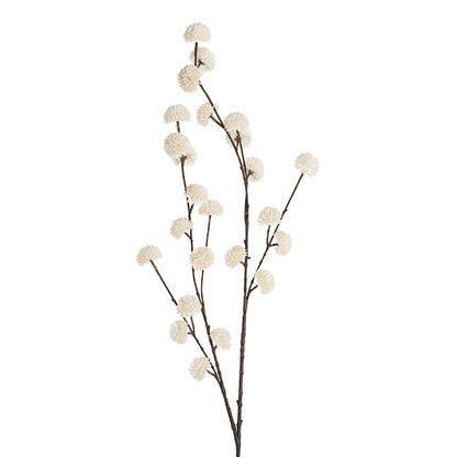 Chrysanthemum Pom Pom Spray White (4cmDx110cmH)