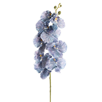 Orchid Spray x9 Flowers Ombre Blue (102cmH)