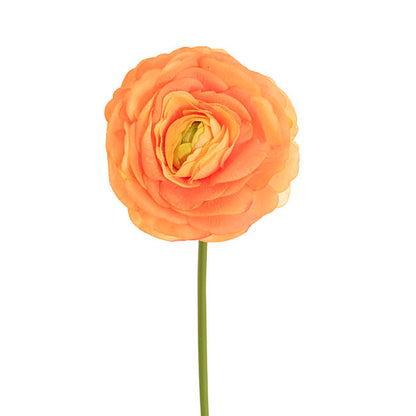 Hybrid Rose Short Stem Open Real Touch Apricot(9.5cmDx33cmH)