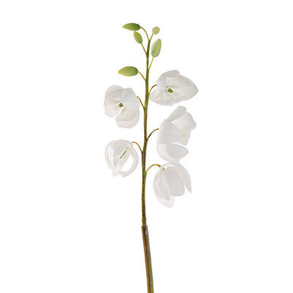 Summer Snowflake Flower Spray Real Touch White (57cmH)