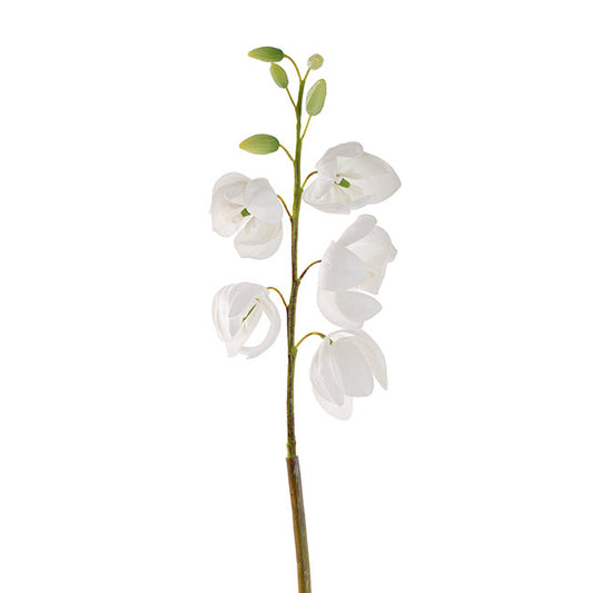 Summer Snowflake Flower Spray Real Touch White (57cmH)