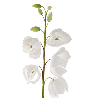 Summer Snowflake Flower Spray Real Touch White (57cmH)