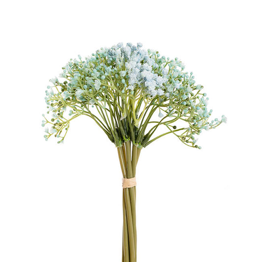 Gypsophila Baby's Breath Bouquet Soft Blue (28cmH)