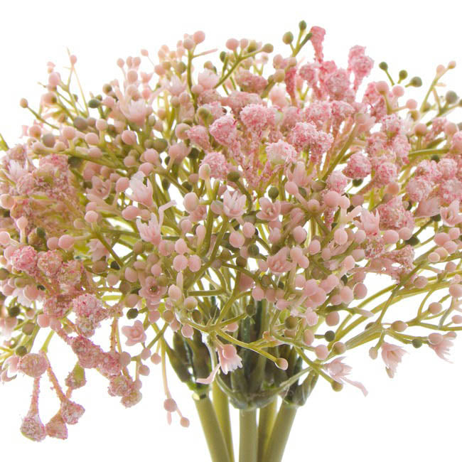 Gypsophila Baby's Breath Bouquet Pink (28cmH)