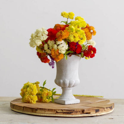 Mini Sedum Spray (Billy Button) Bunch Red (34cm)