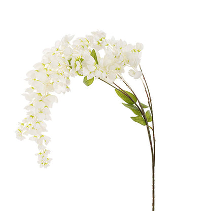 Wisteria Spray x 6 Sprays White (100cmH)