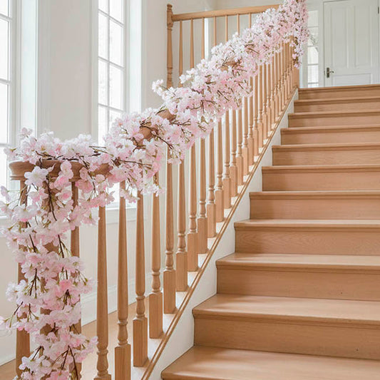 Lush Cherry Blossom Garland Mini Pink (180cmL)