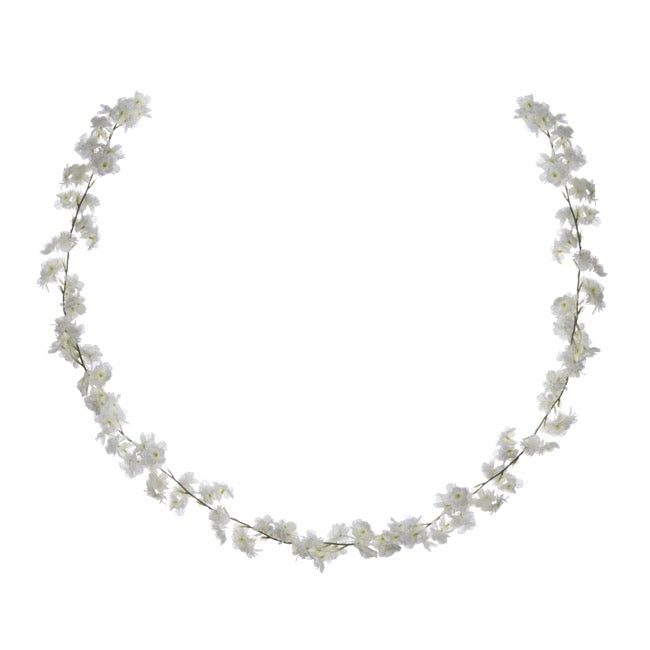 Cherry Blossom Garland White (180cm)