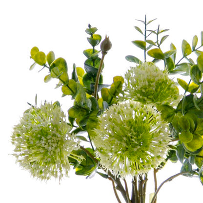 Eucalyptus Onion Ball Bouquet Green (34cmH)