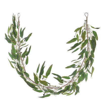 Eucalyptus Willow Leaf Gumnut Garland Grey  (125cm)
