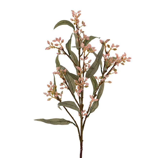 Eucalyptus Bud Spray Pink (78cmH)