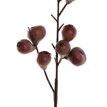 Artificial Fig Spray Wine (48cmH)