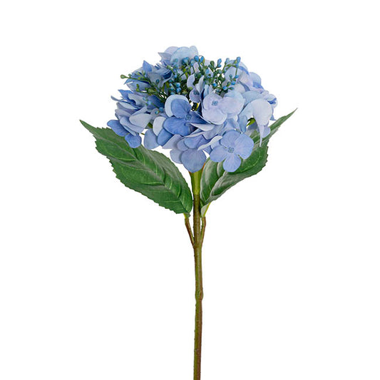 Budding Real Touch Hydrangea Stem Majorelle Blue (18Dx70cmH)