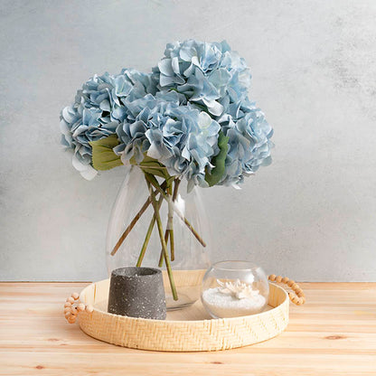 Royal Hydrangea Stem Blue Green (18cmDx78cmH)