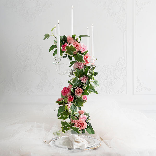 Rose Heads Loose Pack 9 Mixed Pinks