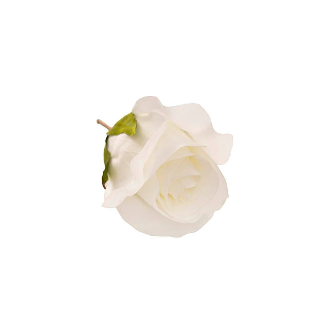 Rose Heads Loose Pack 9 White