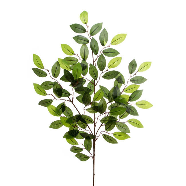 Camellia Leaf Spray 80 Leaves Green (65cmH)