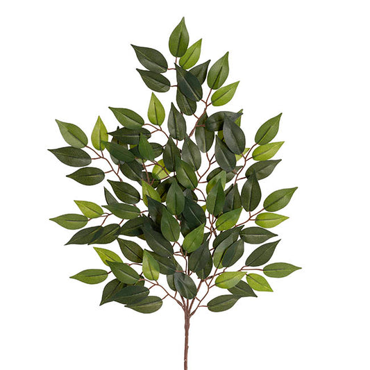 Ficus Leaf Spray 95 Leaves Green (65cmH)