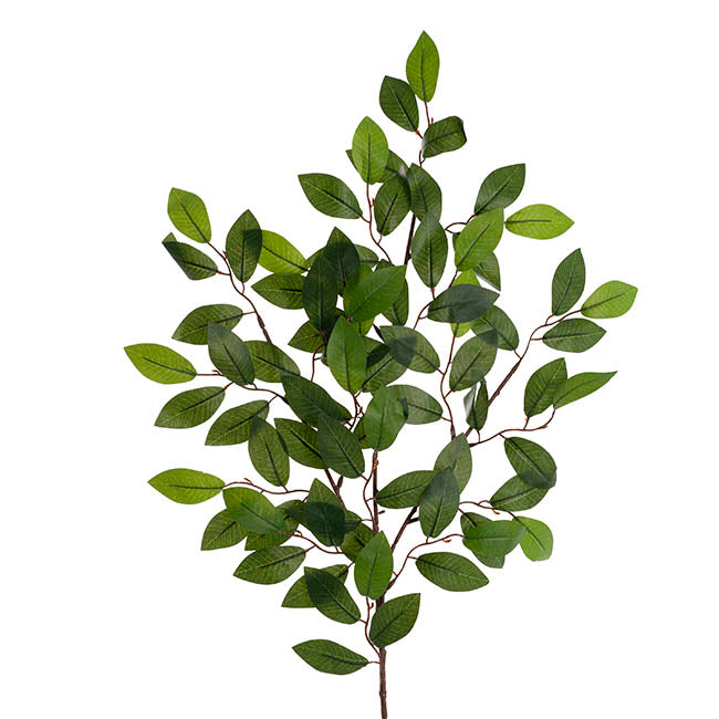 Camellia Leaf Spray 80 Leaves Green (65cmH)