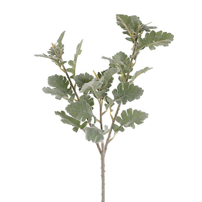 Dusty Miller Spray Flocked Green (74cmH)