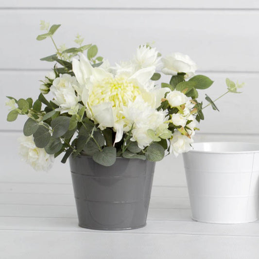 Eucalyptus Baby Blue Leaf Spray Grey (90cmH)