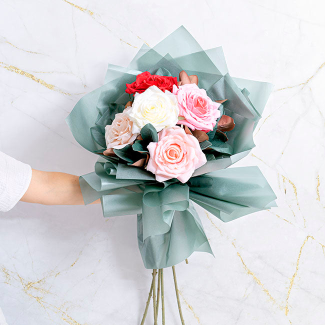 Large Colombian Rose Stem Nude (20cmDx86cmH)