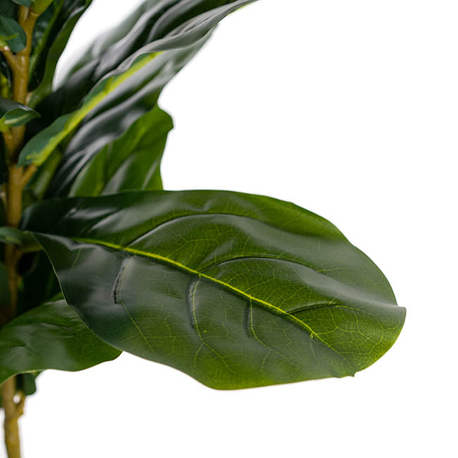 Artificial Real Touch Potted Fiddle Tree Green (65cmH)