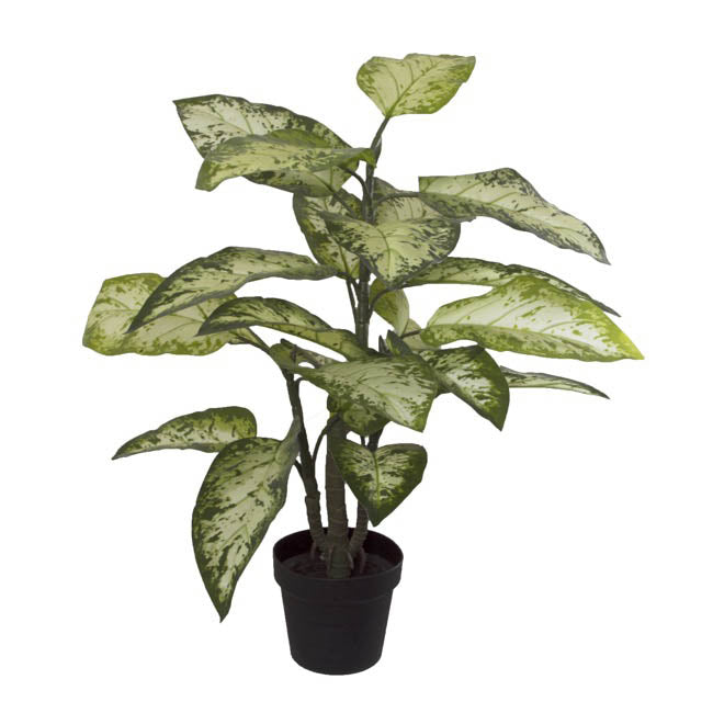 Artificial Dieffenbachia Potted Plant Real Touch (90cmH)
