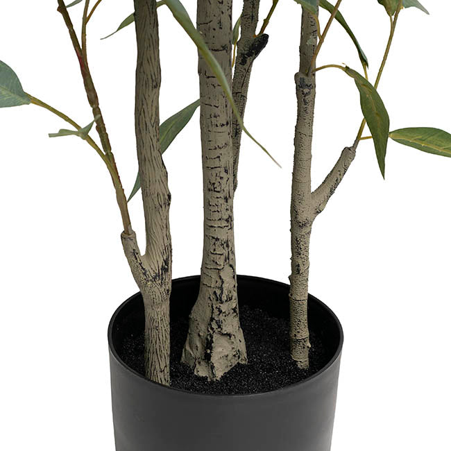 Faux Willow Eucalyptus Tree Green (165cmH)