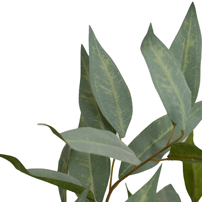 Faux Willow Eucalyptus Tree Green (65cmH)
