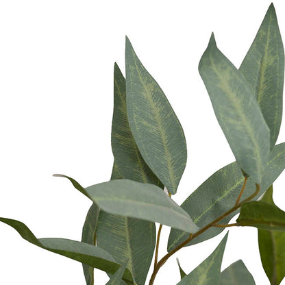 Faux Willow Eucalyptus Tree Green (65cmH)