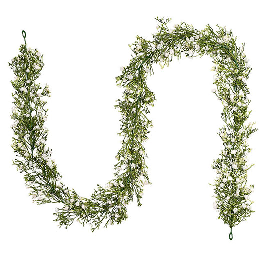 Baby's Breath Gypsophila Garland White (175cmL)