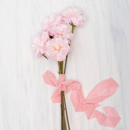 Single Stem Peony Soft Pink (13cmDx67cmH)