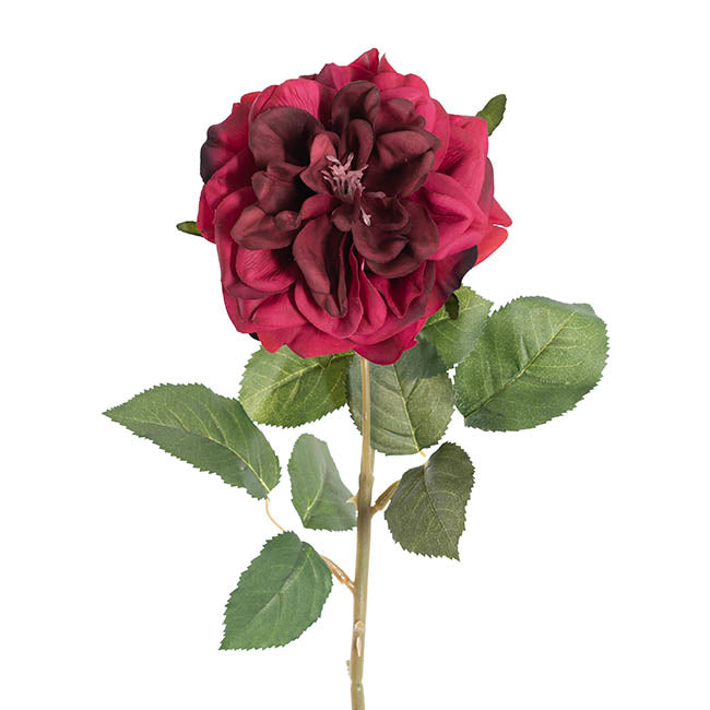 English Emily Rose Stem Real Touch Red (13cmDx72cmH)