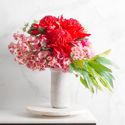 Native Waratah Red (18cmDx80cmH)